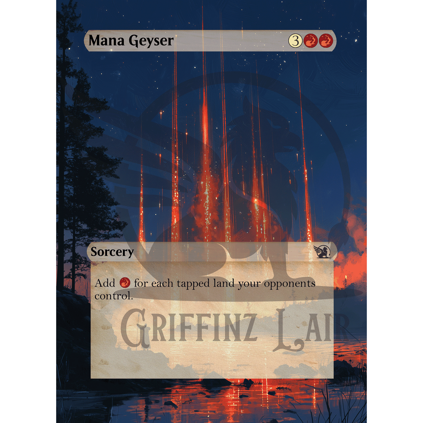 MTG Proxy Red Staples Bundle – Original 10 Must Have Red Cards - Custom Art - High-Quality, Vibrant Colors