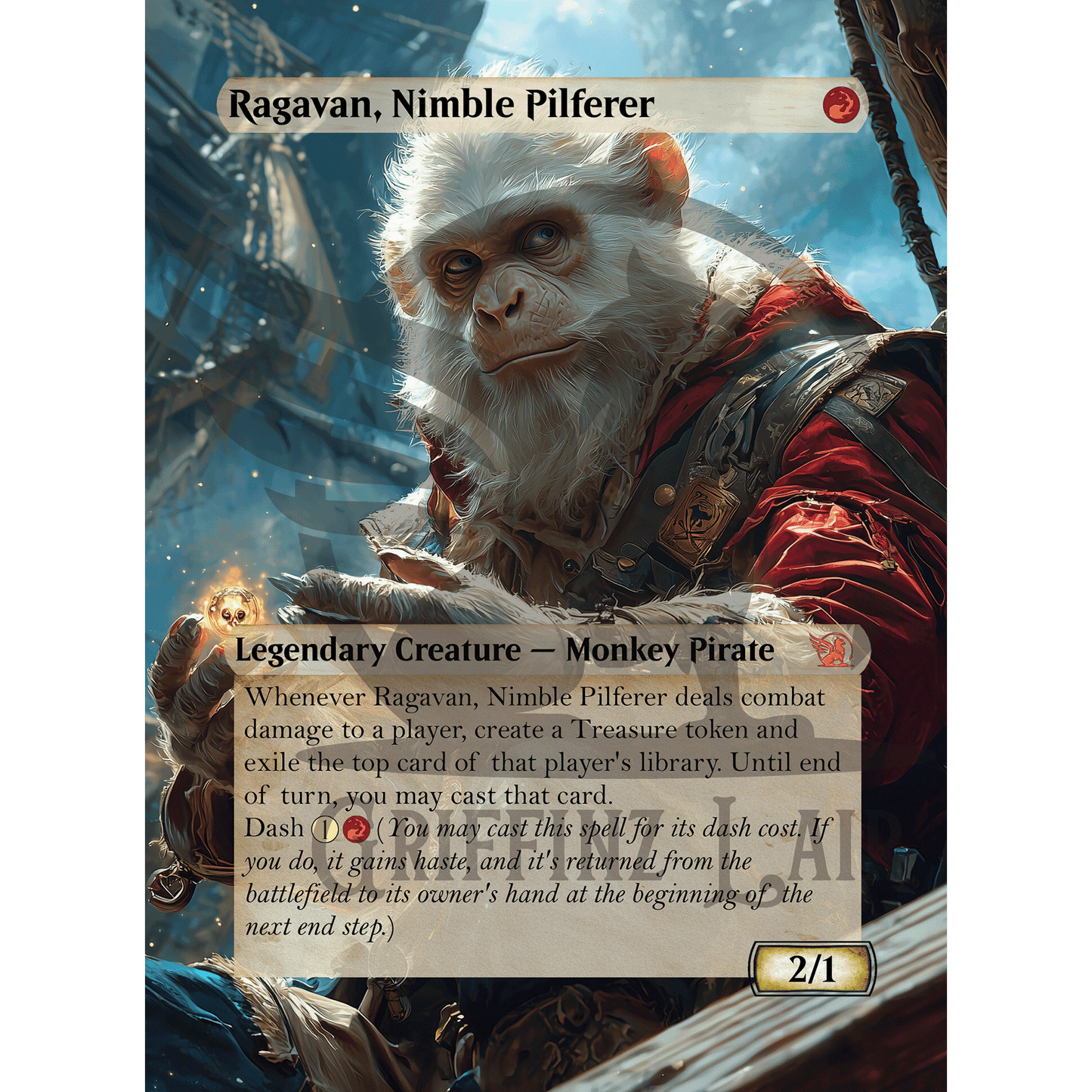 MTG Proxy Red Staples Bundle – Original 10 Must Have Red Cards - Custom Art - High-Quality, Vibrant Colors